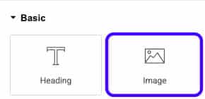 Elementor Image Widget