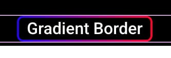 Gradient Border Example