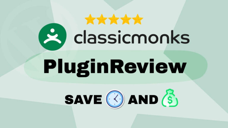 Classicmonks WordPress Plugin Review